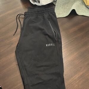 NOBULL Men's Black Jogger Pants